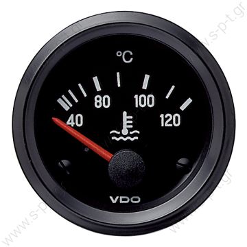 310030002G – VDO,    ΟΡΓΑΝΟ ΘΕΡΜΟΚΡΑΣΙΑΣ NEPOY    120°C 52mm 12V   310030002G – VDO, Όργανο Θερμοκρασίας 120°C 52mm 12V emperature Gauge 12V "VDO",  Ø 50 mm,  mounting depth=50mm  VDO 12V Temperature gauge