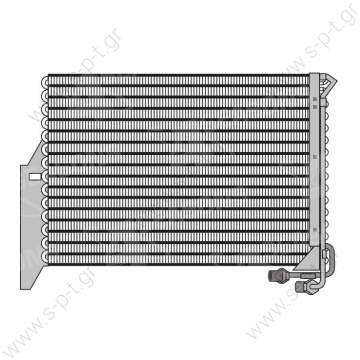 8FC 351 317-201  ΚΟΝΤΕΝΣΕΡ  HELLA 8FC 351 317-201 (8FC351317201), Condenser, Mercedes NG, SK MERCEDES:6455000154 - A6455000154    574x416x32 mm	          - 
