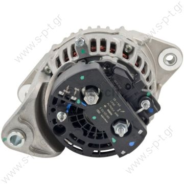 0124525085  BOCSH  ΔΥΝΑΜΟ   12V 160 A  Bosch J180 Trucks 160 amps  0124525085 AL9960LH OEM Bosch  AL9960, Bosch   12V 160A CW 16 lbs 	 0-124-525-085, AL9960, AL9960LH     Caterpillar0R8332, 1259597, 9X6796  Case Tractor 9280 9310 9330 9350 9370 9380      - 