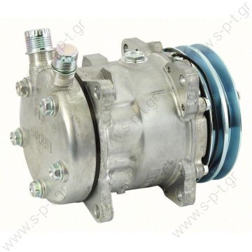 SANDEN,  ΣΥΜΠΙΕΣΤΗΣ SANDEN SD5H09 125A2 12V V-OR  5072-SD5H09  ΣΥΜΠΙΕΣΤΗΣ COMPRESSOR, SANDEN, 5072-SD5H09 12V 125MM 2-A, R134A VERT O-RING - 