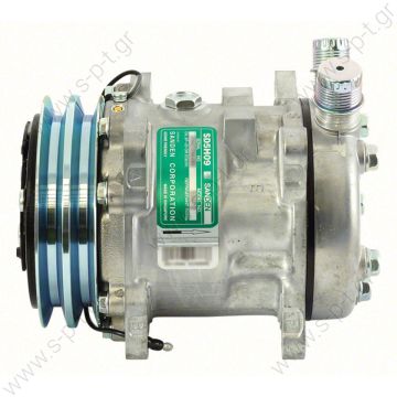 SANDEN,  ΣΥΜΠΙΕΣΤΗΣ SANDEN SD5H09 125A2 12V V-OR  5072-SD5H09  ΣΥΜΠΙΕΣΤΗΣ COMPRESSOR, SANDEN, 5072-SD5H09 12V 125MM 2-A, R134A VERT O-RING - 