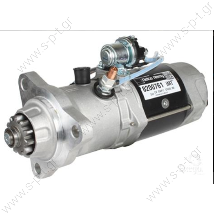 8200761 MIZA  DELCO iMT 24VOLT 11TOOTH OE STARTER  2934853 — iMT New Starter  Replaces	CAT 349-9076, 276-8900, 3499076, 2768900 24V DELCO IMT STARTER MOTOR FITS CUMMINS QSK45 QSK50 QSK60 3480264 8200761
