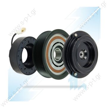 CA153   ΤΡΟΧΑΛΙΑ ΚΟΜΠΡΕΣΣΕΡ  DENSO MERCEDES Number pk: V9   135 mm size bearings: 35x52x22 mm   24V  MERCEDES numbers Interchange: CA153    DENSO 10Pa / 11/13/15/17/20  Compressor DENSO 24V 10PA15 / 17/20  YPE: CLUTCH POLY-VEE WITH COIL  4960       - 