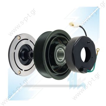 CA153   ΤΡΟΧΑΛΙΑ ΚΟΜΠΡΕΣΣΕΡ  DENSO MERCEDES Number pk: V9   135 mm size bearings: 35x52x22 mm   24V  MERCEDES numbers Interchange: CA153    DENSO 10Pa / 11/13/15/17/20  Compressor DENSO 24V 10PA15 / 17/20  YPE: CLUTCH POLY-VEE WITH COIL  4960       - 