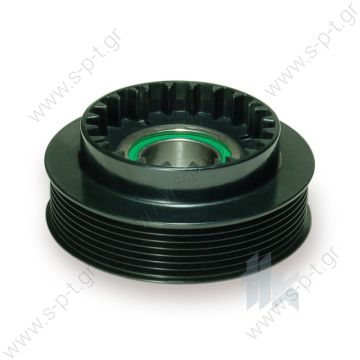 0022304911  ΤΡΟΧΑΛΙΑ   ΚΟΜΠΡΕΣΣΟΡ A/C  Compressor Pulley, ZEXEL/VALEO DCS-17, 7PK (PV7), 120,00/125,00 mm, Mercedes-Benz  pk: V7 wheel diameter: 125mm dimension bearings: 35x52x20    Zexel MERCEDES  AC-coupling complete compressor ZEXEL MERCEDES   - 
