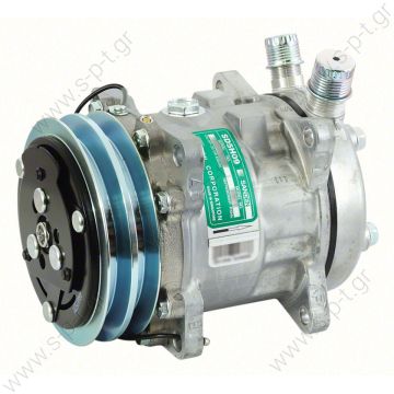 SANDEN,  ΣΥΜΠΙΕΣΤΗΣ SANDEN SD5H09 125A2 12V V-OR  5072-SD5H09  ΣΥΜΠΙΕΣΤΗΣ COMPRESSOR, SANDEN, 5072-SD5H09 12V 125MM 2-A, R134A VERT O-RING