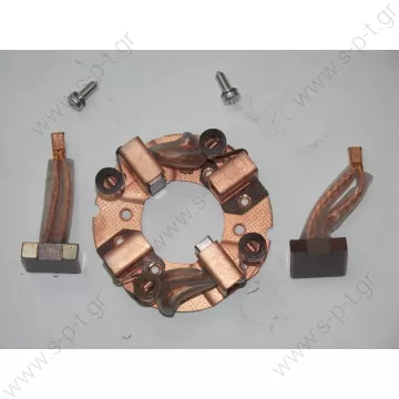 7494 ΨΥΚΤΡΟΘΗΚΗ  ΜΙΖΑΣ   LETRIKA (ISKRA)  Brush Holder ISKRA AZJ @ LET 16.908.337 - 8X25X18,8  - 12 Volt  Voltage, V: 12 OD, mm: 82.00 Dist. mount. holes, mm: 52.00 No./ brushes: 4 Brush set: 16.908.337     ISKRA	16.908.336 - 