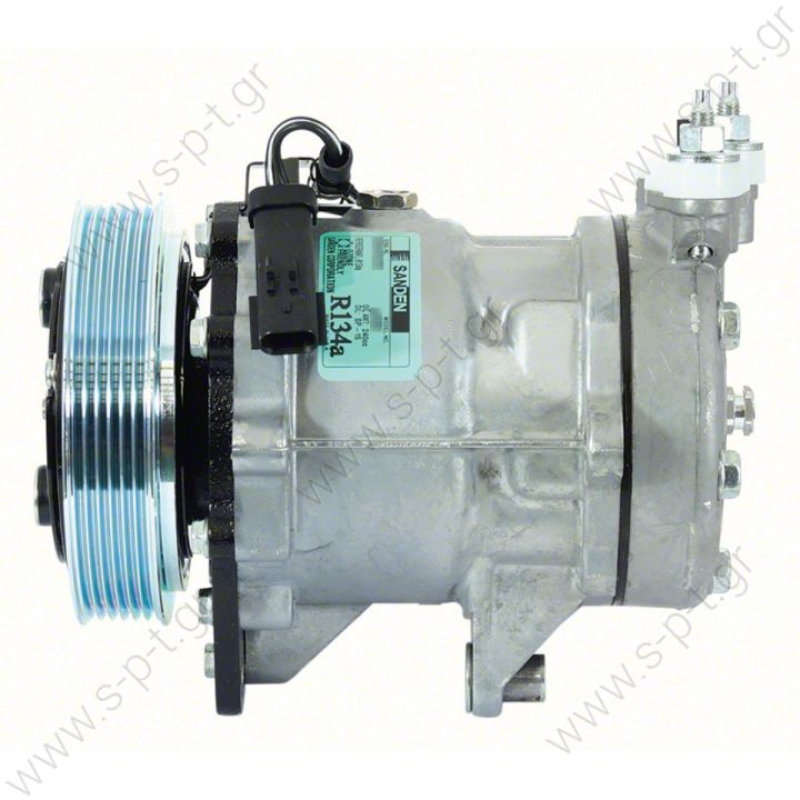 68576 (67576)  ΚΟΜΠΡΕΣΕΡ   A/C   SANDEN  U4852   MAKE - MODEL CHRYSLER - JEEP CHEROKEE (3.7 V6) Compressor - SANDEN MODEL - 7H15 DIAMETER WHEELS - MM NUMBER PK - 55037466AC/55037466AE