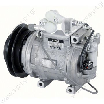 78366 (97978)MITSUBISHI - PAJERO II (3.0 V6, 3.5 V6)  ΚΟΜΠΡΕΣΣΕΡ    DENSO MODEL - 10PA15C DIAMETER WHEEL - 133mm NUMBER PK - 1  ΚΟΜΠΡΕΣΣΕΡ MITSUBISHI  PAJERO 2001-2008  MITSUBISHI TOYOTA 	MR149363, MR149363 /  - 