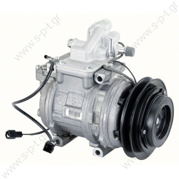 78366 (97978)MITSUBISHI - PAJERO II (3.0 V6, 3.5 V6)  ΚΟΜΠΡΕΣΣΕΡ    DENSO MODEL - 10PA15C DIAMETER WHEEL - 133mm NUMBER PK - 1  ΚΟΜΠΡΕΣΣΕΡ MITSUBISHI  PAJERO 2001-2008  MITSUBISHI TOYOTA 	MR149363, MR149363 /  - 