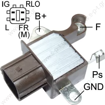 VR-H2005-95 – MOBILETRON, Αυτόματος Δυναμού τύπου Denso 12V     MOBILETRON	VR-H2005-95  ΑΥΤΟΜΑΤΟΣ   TOYOTA    CARGO	330529 DENSO	126600-3020, 126600-3220, 126600-3320 MOBILETRON	VR-H2005-95 TRANSPO	IN6302 - 