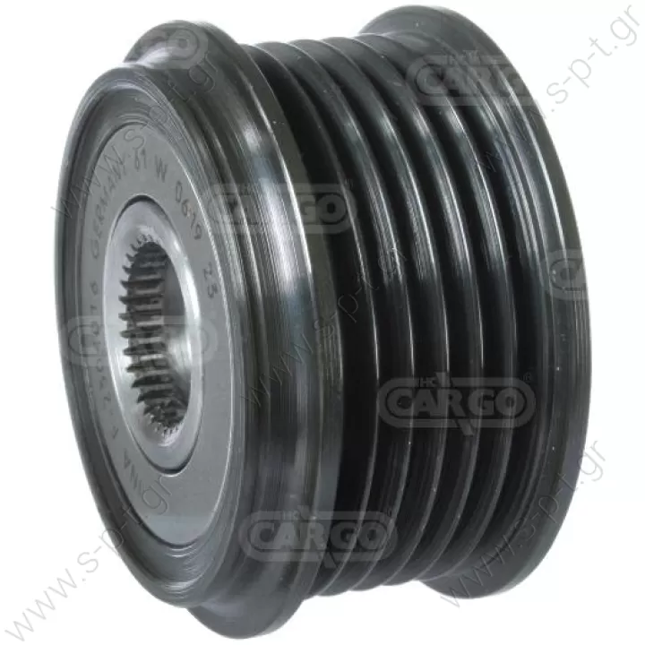 535 0019 10     INA  ΤΡΟΧΑΛΙΑ   ΔΥΝΑΜΟ   	F-230401, F-230401.06, F-230401.07,  588022   VALEO ΤΡΟΧΑΛΙΑ ΔΥΝΑΜΟ  PVF VOLVO V70 II BRE   (ΚΩΔΙΚΟΙ OEM: 9459747) VOLVO (9459747)  BOSCH	F00M147760, F00M147799     Bosch Only  Clutch Pulley Renault / Volvo