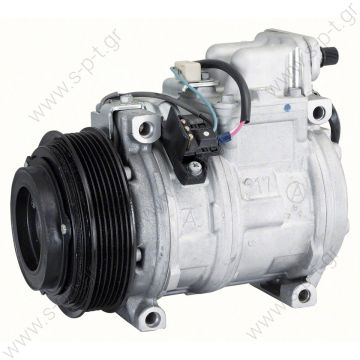 DCP17011   DENSO    ΚΟΜΠΡΕΣΕΡ Α/C MERCEDES      10 P15C MERCEDES W124 '93-'95    4471002076 ΤΥΠΟΣ: 10PA17C ΡΑΒΔΩΣΕΙΣ: 6 Volt: 12. ORIGINAL CODE 0002300611 0002340211. MERCEDES : 1191300015, A1191300015, 0002300611, A0002300611  DCP17011   DENSO    ΚΟΜΠΡΕΣΕΡ Α/C MERCEDES      10 P15C MERCEDES W124 '93-'95    4471002076 ΤΥΠΟΣ: 10PA17C ΡΑΒΔΩΣΕΙΣ: 6 Volt: 12. ORIGINAL CODE 0002300611 0002340211. MERCEDES : 1191300015, A1191300015, 0002300611, A0002300611
