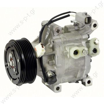 DENSO DCP50011,  ΣΥΜΠΙΕΣΤΗΣ TOYOTA   Compressor, air conditioning COMPRESSOR, TOYOTA COROLLA ZZE122R 12/01-04/07, 4 CYL 1.8i, SCSA06C 6PV 98MM  OE#883101A580 TOYOTA COROLLA	2001-... COROLLA Estate	2001-... COROLLA Saloon	2001-