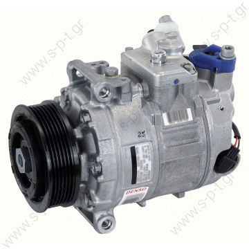 ΣΥΜΠΙΕΣΤΗΣ COMPRESSOR, VOLKSWAGEN AMAROK, TRANSPORTER, MULTIVAN 02/11- , 4 CYL 2.0T(T)D, DENSO 7SEU17C 6PV 100M ΣΥΜΠΙΕΣΤΗΣ COMPRESSOR, VOLKSWAGEN AMAROK, TRANSPORTER, MULTIVAN 02/11- , 4 CYL 2.0T(T)D, DENSO 7SEU17C 6PV 100M