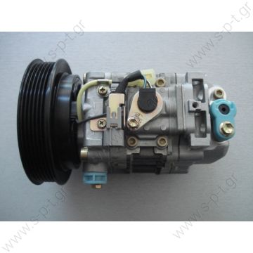 58754 (57754) ΣΥΜΠΙΕΣΤΗΣ ALFA 145/146/155   Compressor Denso complete    ALFA ROMEO / FIAT / LANCIA MODEL - 155/MAREA/BRAVO ALFA ROMEO : 46479556 FIAT : 46479556     DENSO = DCP09009  DENSO = 442500-2151, 447300-4660  MODEL = TV12SC - 