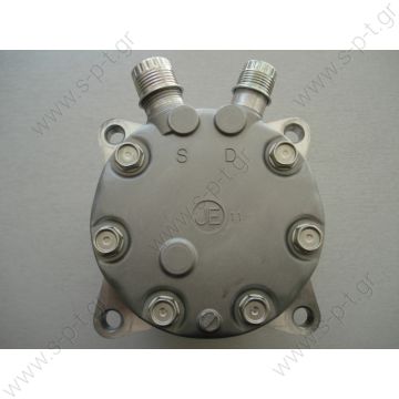 8018 8024  ΣΥΜΠΙΕΣΤΗΣ SANDEN SD7H15 132A2 12V V-OR  5800011 COMPRESSOR SD7H15 Sanden Universal Compressor # 4741  Sanden 4664 Kenworth LE1620 Mack 206RD413M - 