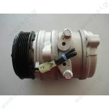40420009 DELPHI ΚΟΜΠΡΕΣΕΡ A/C  HARRISON SP10 PV6 12V   SP 10 12V 105mm Poly-V 6 Denso SP10 Delphi Compressor OEM# 22E-979-1110 3541139M91   KOMATSU : 22E9791110 LANDINI : 3541139M91, 717638 MASSEY FERGUSON : 3541139M91 MERLO : 040654 ZETOR : 16372954  - 