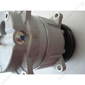 KL000096  ΣΥΜΠΙΕΣΤΗΣ HARRISON V5 132A2 12V V-ROT   Harrison Delphi V5  1" x 1" Type	Harrison / Delphi V5 Ø (mm)	132 Voltage (V)	12 Pulleytype	A2 KOMATSU : 42N0711170, 42N-07-11170 MERLO : 056132 NEW HOLLAND : 72107511 ROLLS ROYCE : UD21300     - 