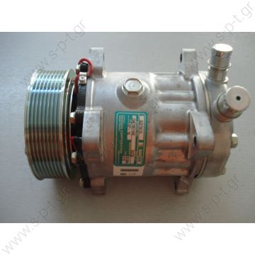 8240  ΣΥΜΠΙΕΣΤΗΣ SANDEN SD7H15 119PV8 12V V-OR   KOMPRESOR SD7H15 MODEL SANDEN UNIVERSAL  - 