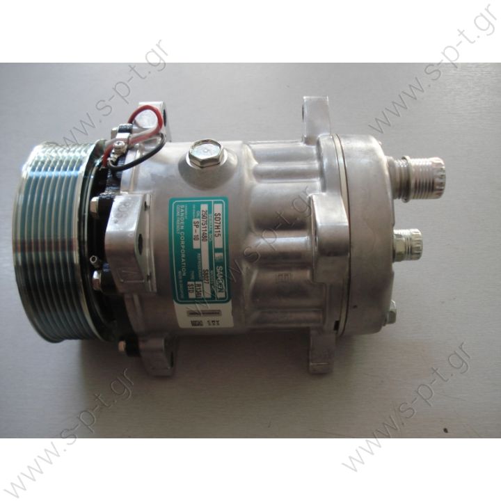8025 5800004  ΣΥΜΠΙΕΣΤΗΣ SANDEN SD7H15 119 PV8 12V H-OR   COMPRESSOR SD7H15 MODEL