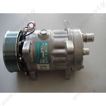 8025 5800004  ΣΥΜΠΙΕΣΤΗΣ SANDEN SD7H15 119 PV8 12V H-OR   COMPRESSOR SD7H15 MODEL - 