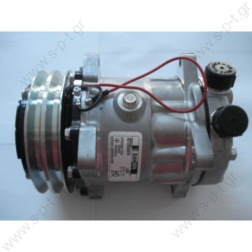 7849  SANDEN   ΚΟΜΠΡΕΣΕΡ   A/C   ΣΥΜΠΙΕΣΤΗΣ SANDEN SD7H15  132A2 12V V-ROT    5800074 COMPRESSOR SD7H15 MODEL - SD7849 PULLEY - 132MM BEL - 