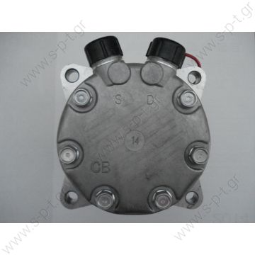 7849  SANDEN   ΚΟΜΠΡΕΣΕΡ   A/C   ΣΥΜΠΙΕΣΤΗΣ SANDEN SD7H15  132A2 12V V-ROT    5800074 COMPRESSOR SD7H15 MODEL - SD7849 PULLEY - 132MM BEL - 