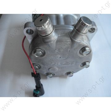 8197     ΣΥΜΠΙΕΣΤΗΣ SANDEN SD7H15 119  PV10 12V V-OR       Compressor SD7H15 10 PK 24V MODEL - SANDEN SD7H15 PULLEY - - 