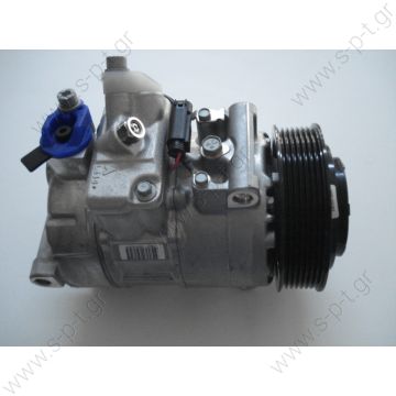 DCP17038, DENSO  ΚΟΜΠΡΕΣΕΡ Α/C MERCEDES   MERCEDES BENZ  N-DENSO,6SEU16C MERCEDES W211, E200 4/06-3/09 E CLASS KOMPRESSOR 7PK, 120MM    0012305511  8070   447180-9710  7SEU17C; 120 mm; PV7; 12V; V / V45 °; ND8; 120-150cc; Mercedes W; DCP17038  - 