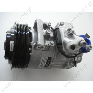 DCP17038, DENSO  ΚΟΜΠΡΕΣΕΡ Α/C MERCEDES   MERCEDES BENZ  N-DENSO,6SEU16C MERCEDES W211, E200 4/06-3/09 E CLASS KOMPRESSOR 7PK, 120MM    0012305511  8070   447180-9710  7SEU17C; 120 mm; PV7; 12V; V / V45 °; ND8; 120-150cc; Mercedes W; DCP17038  - 