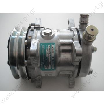SANDEN,  ΣΥΜΠΙΕΣΤΗΣ SANDEN SD5H09 125A2 12V V-OR  5072-SD5H09  ΣΥΜΠΙΕΣΤΗΣ COMPRESSOR, SANDEN, 5072-SD5H09 12V 125MM 2-A, R134A VERT O-RING - 
