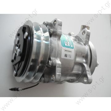 SANDEN,  ΣΥΜΠΙΕΣΤΗΣ SANDEN SD5H09 125A2 12V V-OR  5072-SD5H09  ΣΥΜΠΙΕΣΤΗΣ COMPRESSOR, SANDEN, 5072-SD5H09 12V 125MM 2-A, R134A VERT O-RING - 