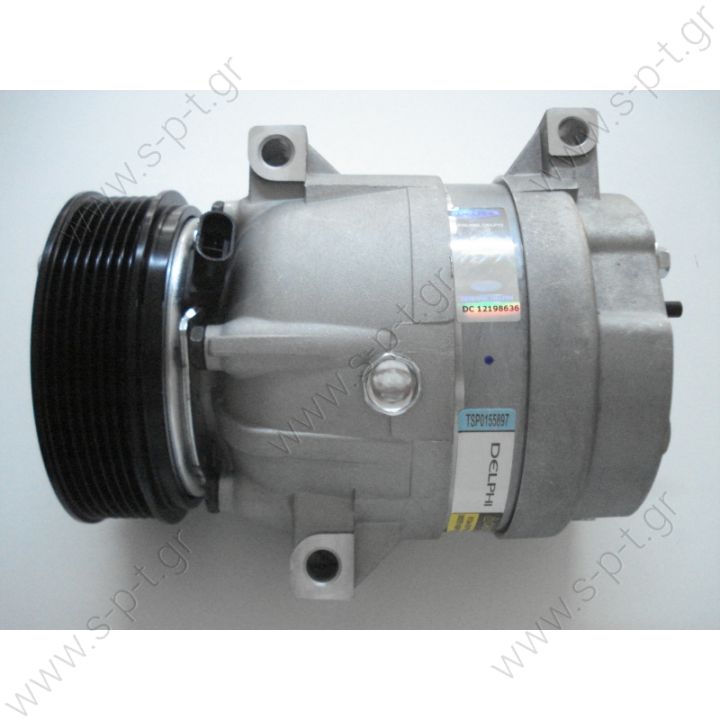 68535 (67535) ΣΥΜΠΙΕΣΤΗΣ  RENAULT MEGANE SCENIC    NISSAN INTERSTAR, PRIMASTAR    NISSAN / OPEL MODEL-PRIMASTAR, INTERSTAR; MOVANO (1.9,2.2) Compressor - DELPHI / HARRISON MODEL  V5  123 MM PV6   No Original 1135309/4403563/9111563/