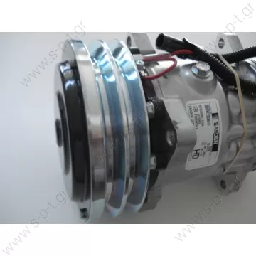 4478 4609  SANDEN  SD7H15 ΚΟΜΠΡΕΣΣΕΡ A/C  ΣΥΜΠΙΕΣΤΗΣ CASE IH    12  V 2S OE codes: 4478SAN 194121A1 47050714 86993462 1977959C1 1999755C2 1999755C3 - 