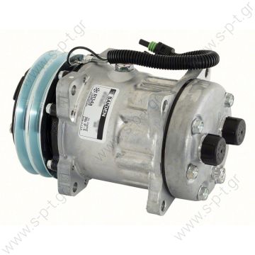 8033 SANDEN ΣΥΜΠΙΕΣΤΗΣ SANDEN SD7H15 132A2 12V H-ROT  COMPRESSOR, SANDEN, 8033-7H15 12V 132MM 2-A, R134A REAR TUBE-O  - 