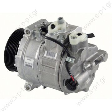 DCP17102  DENSO (DCP17090) ΚΟΜΠΡΕΣΕΡ Α/C MERCEDES   W203/C320 CDI, E400 CDI  CLS 350 CDI 09-  CLS 350 CDI 09-    MERCEDES MODEL-W211 (400 CDI )  DENSO 7SEU17C PV7-100 mm  MERCEDES : A00112301311, AA00112301311, 0012301311, A0012301311    - 