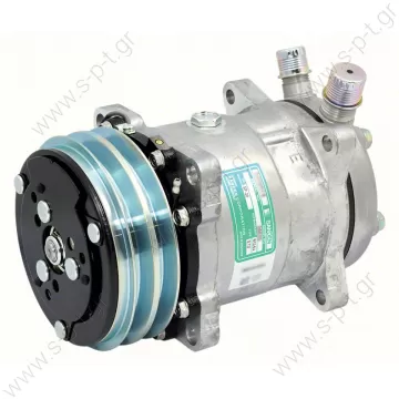 ΣΥΜΠΙΕΣΤΗΣ SANDEN SD5H14 132A2 12V V-OR   COMPRESSOR, SANDEN SD5H14 S6626, 12V 132mm 2-A R134A, VERT O-RING, EAR MOUNT, STEEL ARMATURE   NEW Original Sanden Compressor 6626 SD5H14 4509, 4510, 5300, SD5S14-5305, 5305DI, SD5S14-5309, 5309, 5313, 5315, 5316, - 