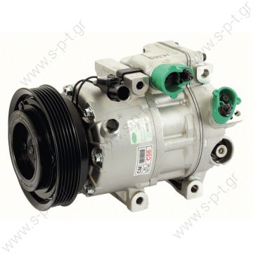 ΣΥΜΠΙΕΣΤΗΣ  HALLA    COMPRESSOR, HYUNDAI SANTA FE (CM) 07/07-10/09, 4 CYL 2.2TD HALLA VS18M 120MM 6PV ΣΥΜΠΙΕΣΤΗΣ  HALLA    COMPRESSOR, HYUNDAI SANTA FE (CM) 07/07-10/09, 4 CYL 2.2TD HALLA VS18M 120MM 6PV