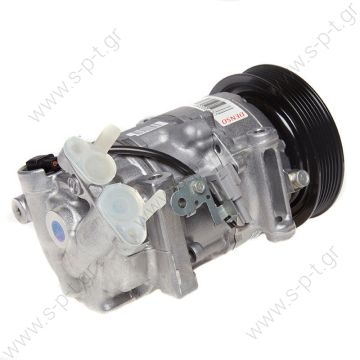 DCP23030  DENSO ΚΟΜΠΡΕΣΕΡ A/C RENAULT   RENAULT MEGANE SCENIC  DCP23030  DENSO 6SEL14C   ΣΥΜΠΙΕΣΤΗΣ AIR CON CONDITIONING AC COMPRESSOR RENAULT MEGANE MK3 11.08-ON - DENSO DCP23030 REN-4471500020, REN-8200939386 - 