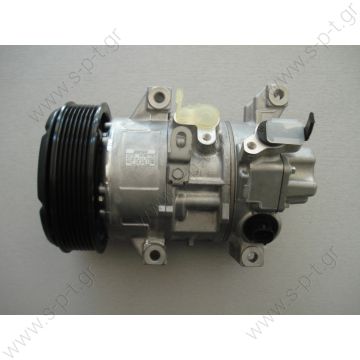 NRF 32649, ΣΥΜΠΙΕΣΤΗΣ TOYOTA AVENSIS DENSO 5SE12C    Compressor, air conditioning TOYOTA AVENSIS Estate	2003-... AVENSIS Saloon	2003-... AVENSIS	2003-... COROLLA Verso	2004-... - 