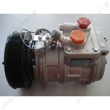 40440140 DCP99510  ΚΟΜΠΡΕΣΕΡ  A/C ΚΟΜΠΙΝΑΣ  ΤΡΑΚΤΕΡ   DENSO JOHN DEERE 10PA15C 8-V PAD FTGS  5000 / 7000 / 8000 / 9000 OE: 3947020 - 42511096912 - 4710454 - 4710460 - AH169875 - AN22149 - AW23886 - AW24173 - RE46609 - RE69716 - TY24304 - TY6764  - 