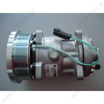 ΚΟΜΠΡΕΣΣΕΡ A/C CATERPILLAR SANDEN SD7H15 24V PV8  4487 SANDEN 7H15  CATERPILLAR, U4737 SANDEN SD7H15 24V PV8   8PV 133MM, REAR PAD   4737 CATERPILLAR OEM 151-5270  ΚΟΜΠΡΕΣΣΕΡ A/C CATERPILLAR SD7H15 132PV8 24V  - 