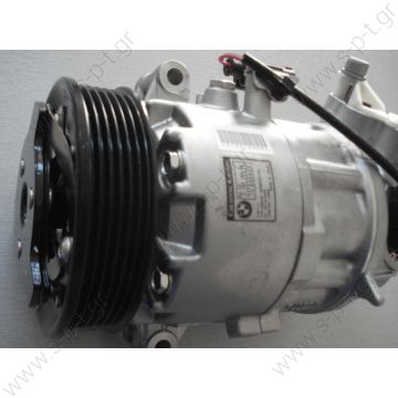 64529182793   ΣΥΜΠΙΕΣΤΗΣ BMW E87(1) E90(3) CALSONIC CSE613C  E90 / E91 Serie 3 316i - 318i - 320i OE: 64509145351 - 64526915380 - 64529145351 - 64529156821 -    E81 / E87 Serie 1 116i - 118i - 120i09 04->09 12 E90 / E91 Serie 3 316i - 318i - 320i09 05- - 