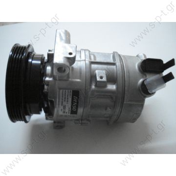 40440070  ΣΥΜΠΙΕΣΤΗΣ FIAT DOBLO, MAREA, STILO   FIAT Stilo 1.6 16v  5A0075000   46809223  51756195    71721739   71721740    5A0075000 Compressor A / C Denso 5SL12C-T; 120 mm; PV4; 12V; V45 °; Fiat Doblo; Marea; Stilo   5A0075000, 4471708950  DCP09002 - 