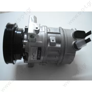 40440070  ΣΥΜΠΙΕΣΤΗΣ FIAT DOBLO, MAREA, STILO   FIAT Stilo 1.6 16v  5A0075000   46809223  51756195    71721739   71721740    5A0075000 Compressor A / C Denso 5SL12C-T; 120 mm; PV4; 12V; V45 °; Fiat Doblo; Marea; Stilo   5A0075000, 4471708950  DCP09002 - 