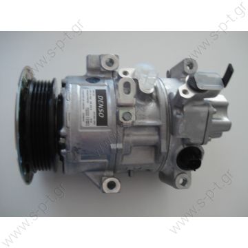 98835 (97835) ΣΥΜΠΙΕΣΤΗΣ TOYOTA AVENSIS D4D DIESEL 2000  ΚΟΜΠΡΕΣΕΡ TOYOTA AVENSIS,COROLLA VERSO 2.0D-4D -09      COMPRESSOR NEW MAKE - MODEL TOYOTA - AVENSIS D4D DENSO DCP50122,  DCP50123 COMP. AVENSIS 2.0 D-4D 03-  - 