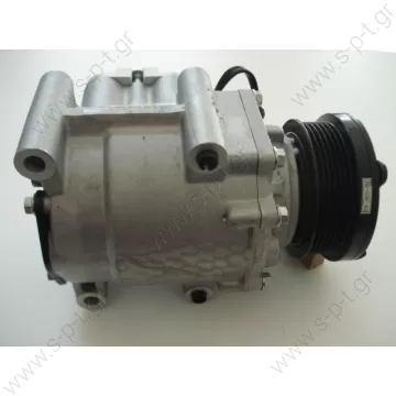 40440076 ΣΥΜΠΙΕΣΤΗΣ MAZDA 2   FORD FIESTA, FOCUS, FUSION, TRANSIT    TSP0155310 Kompresor A/C Visteon Scroll; 97mm; PV6; 12V; H; Ford Fiesta; Focus; Fusion; Ikon; Tourneo; Transit; Mazda 2   FORD : 1346251, 1064354, 1123560, 1406108 MAZDA : DE9416450 - 