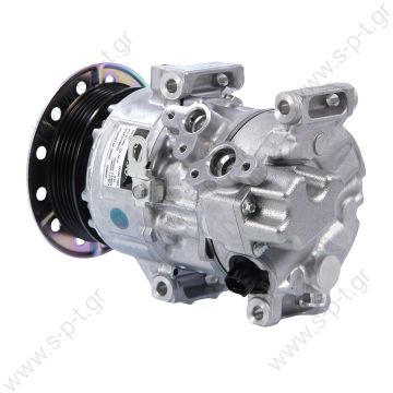 NRF 32648,  ΣΥΜΠΙΕΣΤΗΣ TOYOTA AVENSIS D4D DIESEL 2000    Compressor, air conditioning DENSO DCP50122, Compressor, air conditioning   TOYOTA AVENSIS Estate	2003-... AVENSIS Saloon	2003-... AVENSIS	2003-. - 