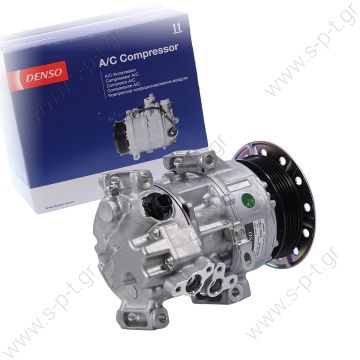 NRF 32648,  ΣΥΜΠΙΕΣΤΗΣ TOYOTA AVENSIS D4D DIESEL 2000    Compressor, air conditioning DENSO DCP50122, Compressor, air conditioning   TOYOTA AVENSIS Estate	2003-... AVENSIS Saloon	2003-... AVENSIS	2003-. - 